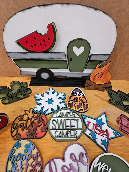 Classic Camper Crafting Workshop at Catskill Mountains Gilboa KOA Campground, Saturday August 23rd 1-4 pm